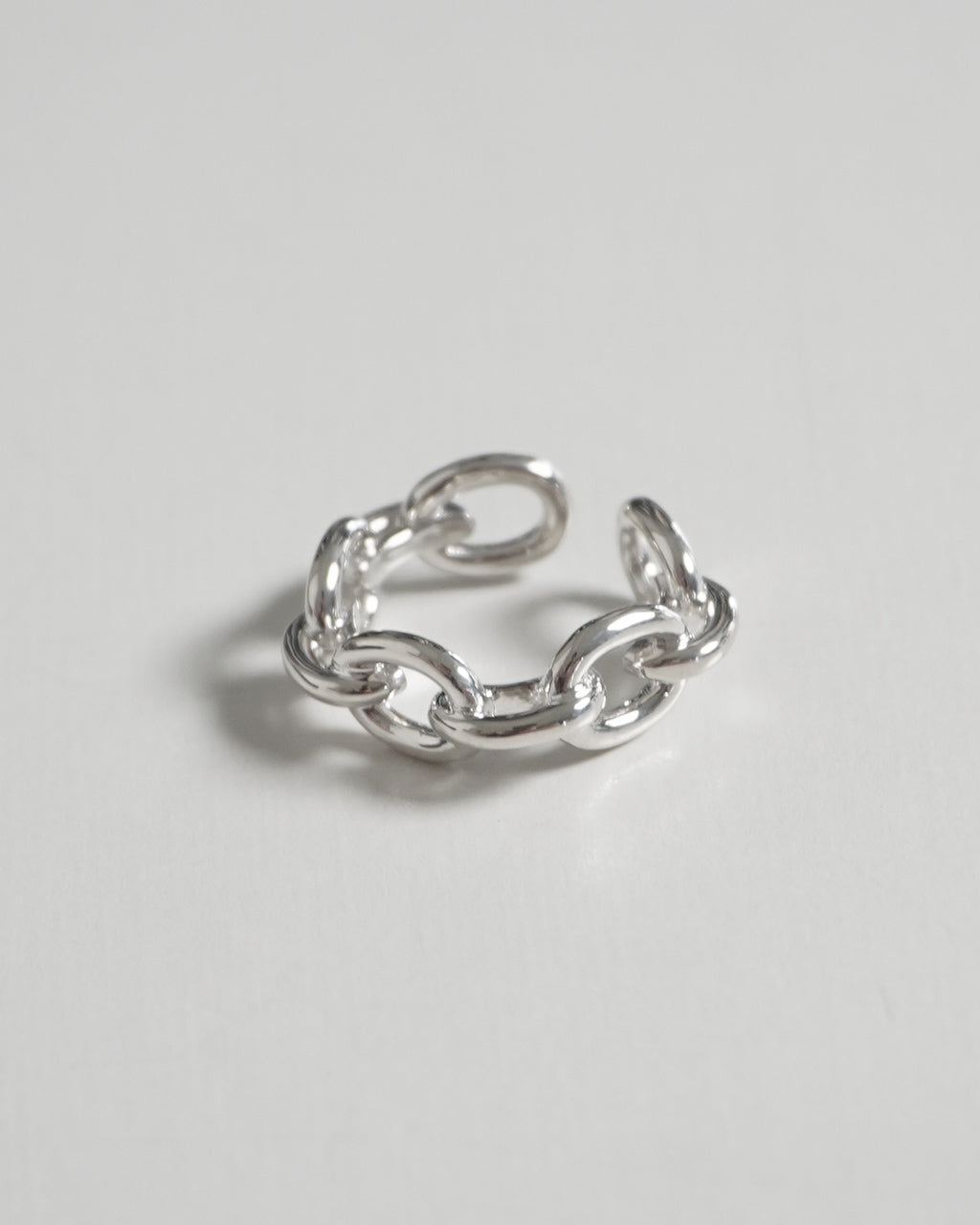 オーバル リンク リング oval link ring シルバー925 ボリューム 指輪 23SS009