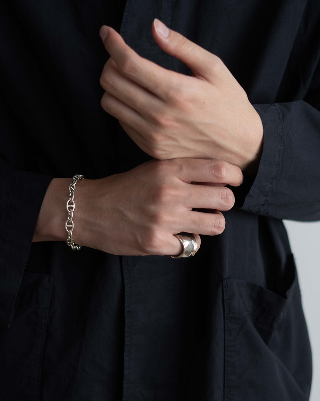 ショパン ライト フィンガー アーマー リング CHOPIN RIGHT FINGER ARMOR RING シルバー925 ボリューム 指輪 23SS069