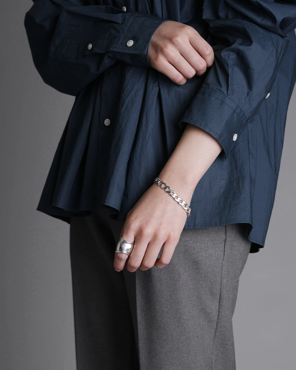 ショパン ライト フィンガー アーマー リング CHOPIN RIGHT FINGER ARMOR RING シルバー925 ボリューム 指輪 23SS069