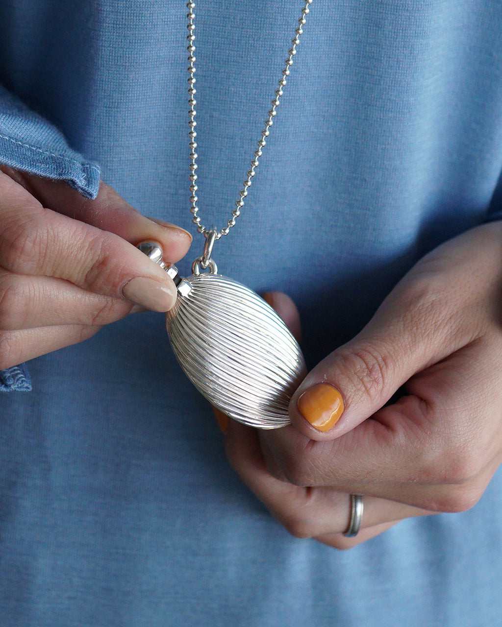 ヴィクトリアン パフューム ボトル ネックレス VICTORIAN PERFUME BOTTLE NECKLACE シルバー925 香水ボトル 23SS082