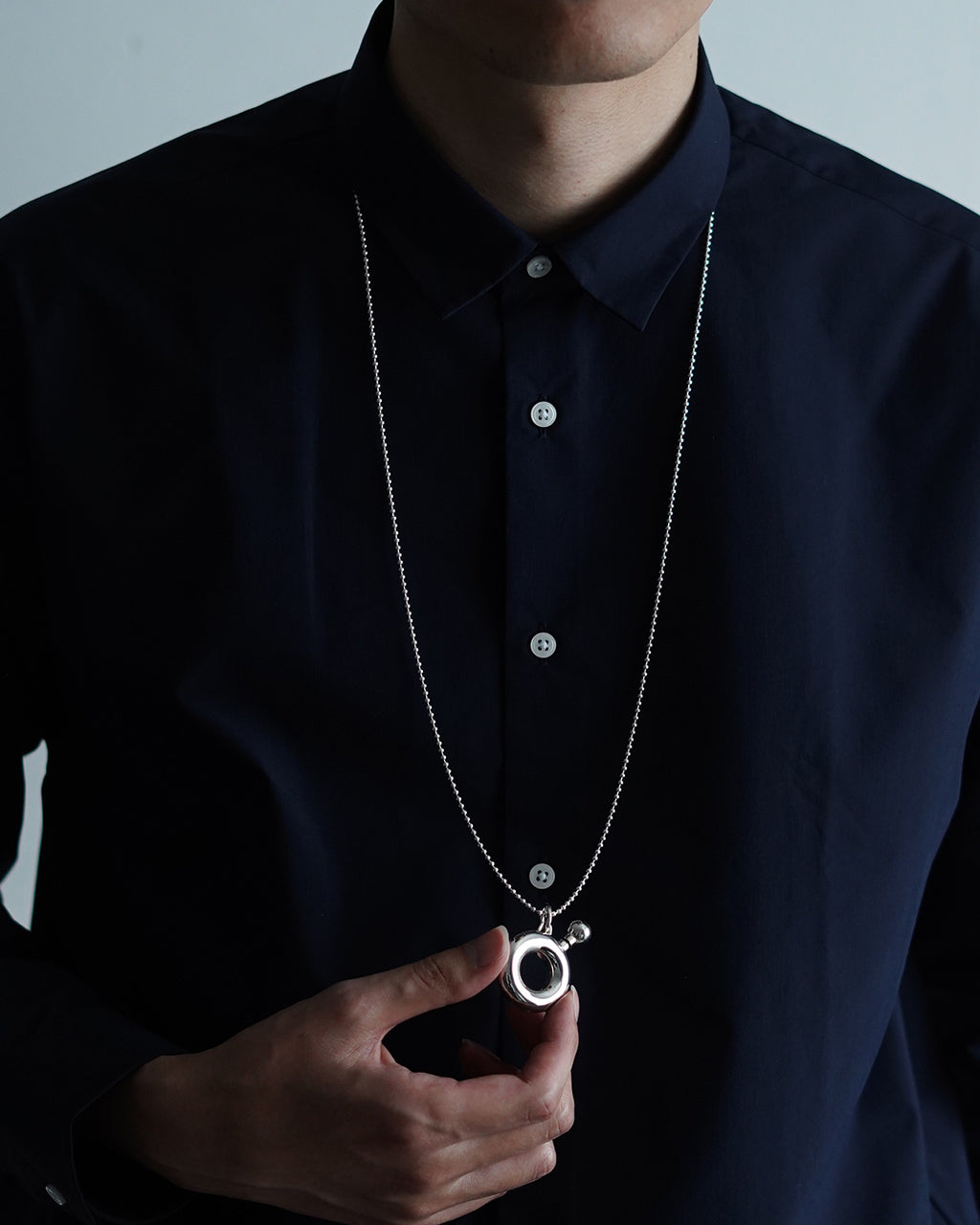 Garden of Eden 가든 오브 에덴 모던 퍼퓸 병 목걸이 modern perfume bottle necklace 실버 925 향수 병 23SS083【쿠폰 대상외】【무료우송】