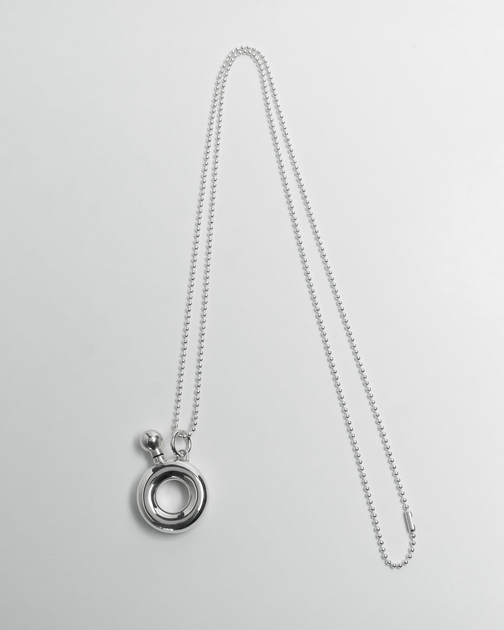 Garden of Eden 가든 오브 에덴 모던 퍼퓸 병 목걸이 modern perfume bottle necklace 실버 925 향수 병 23SS083【쿠폰 대상외】【무료우송】