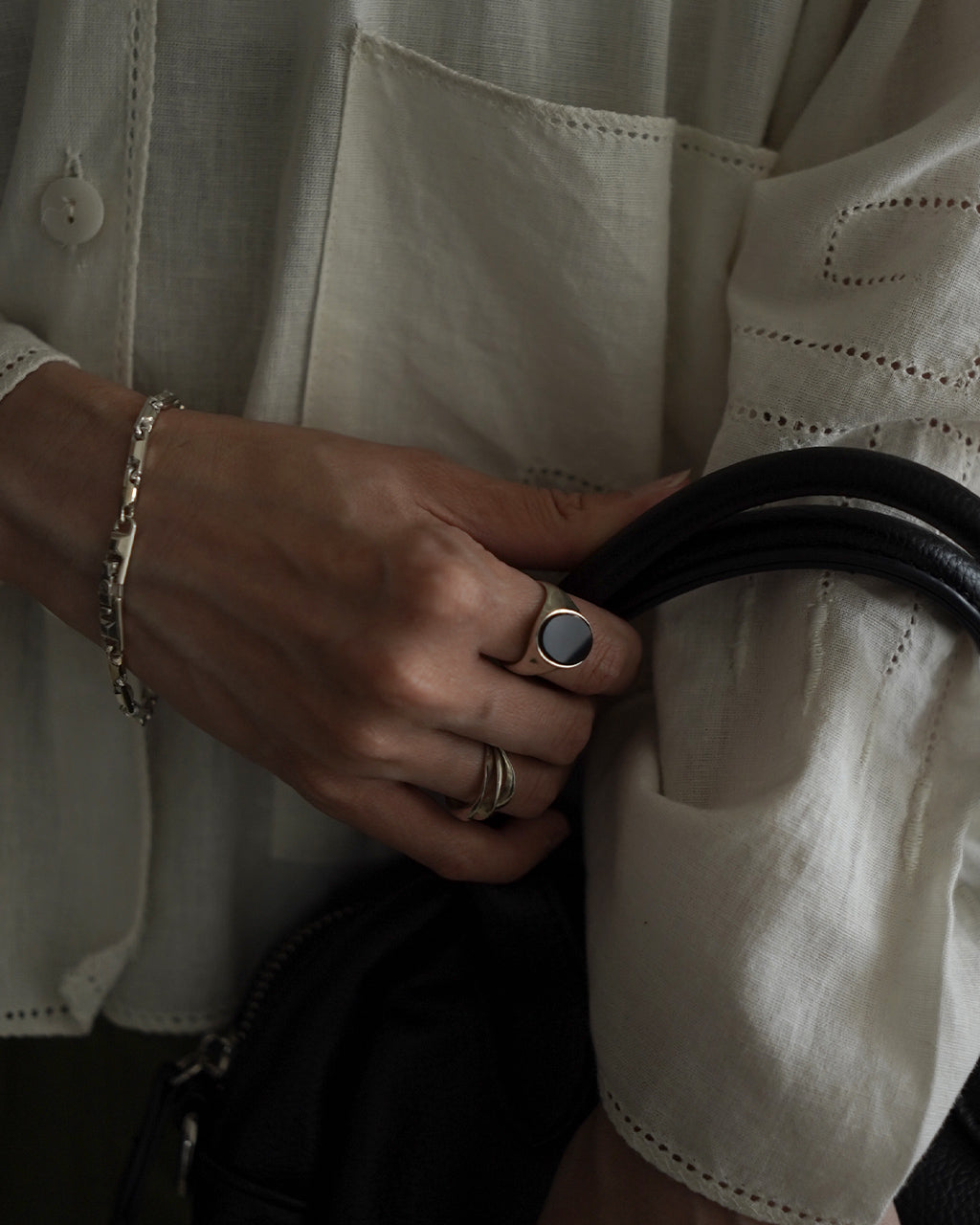 | point×10 | Oval signet ring(L)