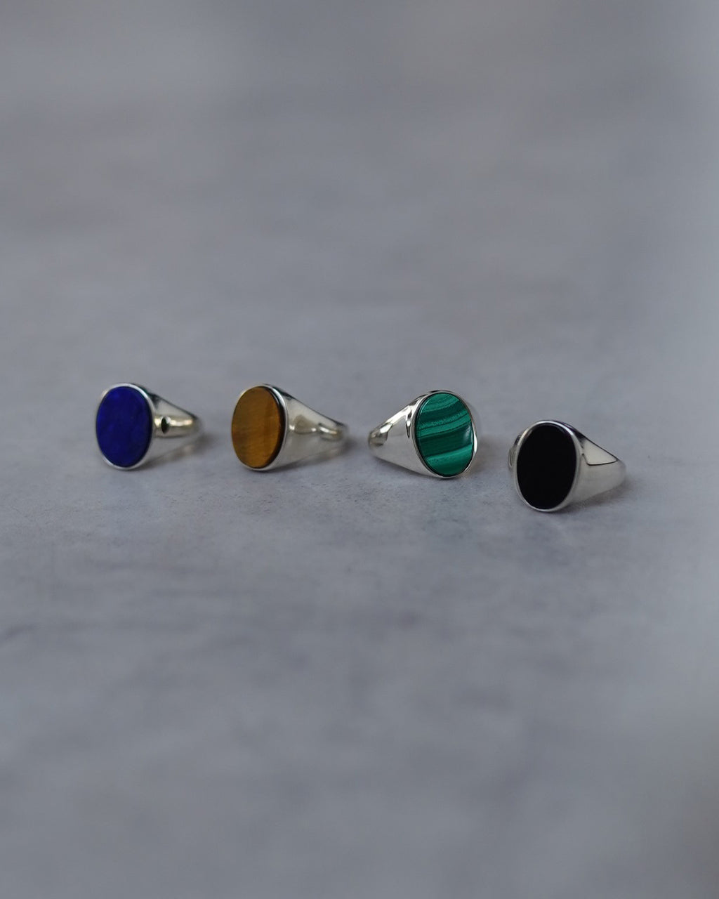 GARDEN OF EDEN Oval signet ring(L)