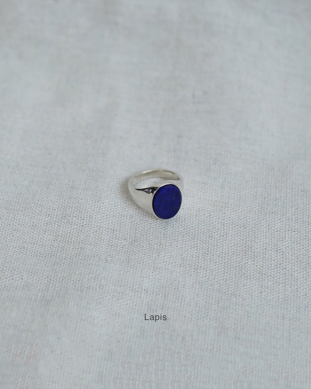 GARDEN OF EDEN Oval signet ring(L)