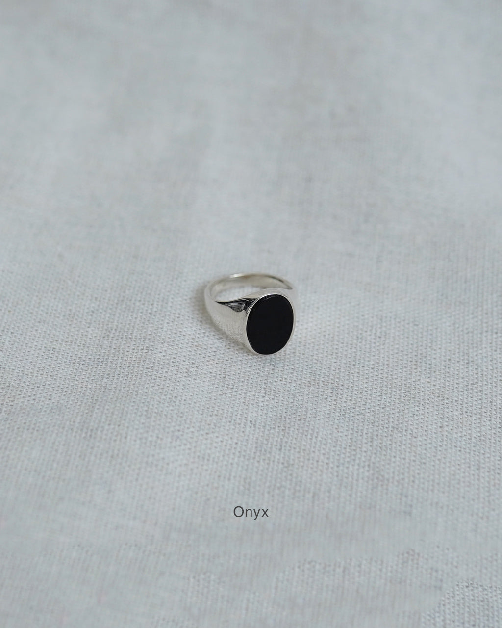 GARDEN OF EDEN Oval signet ring(L)