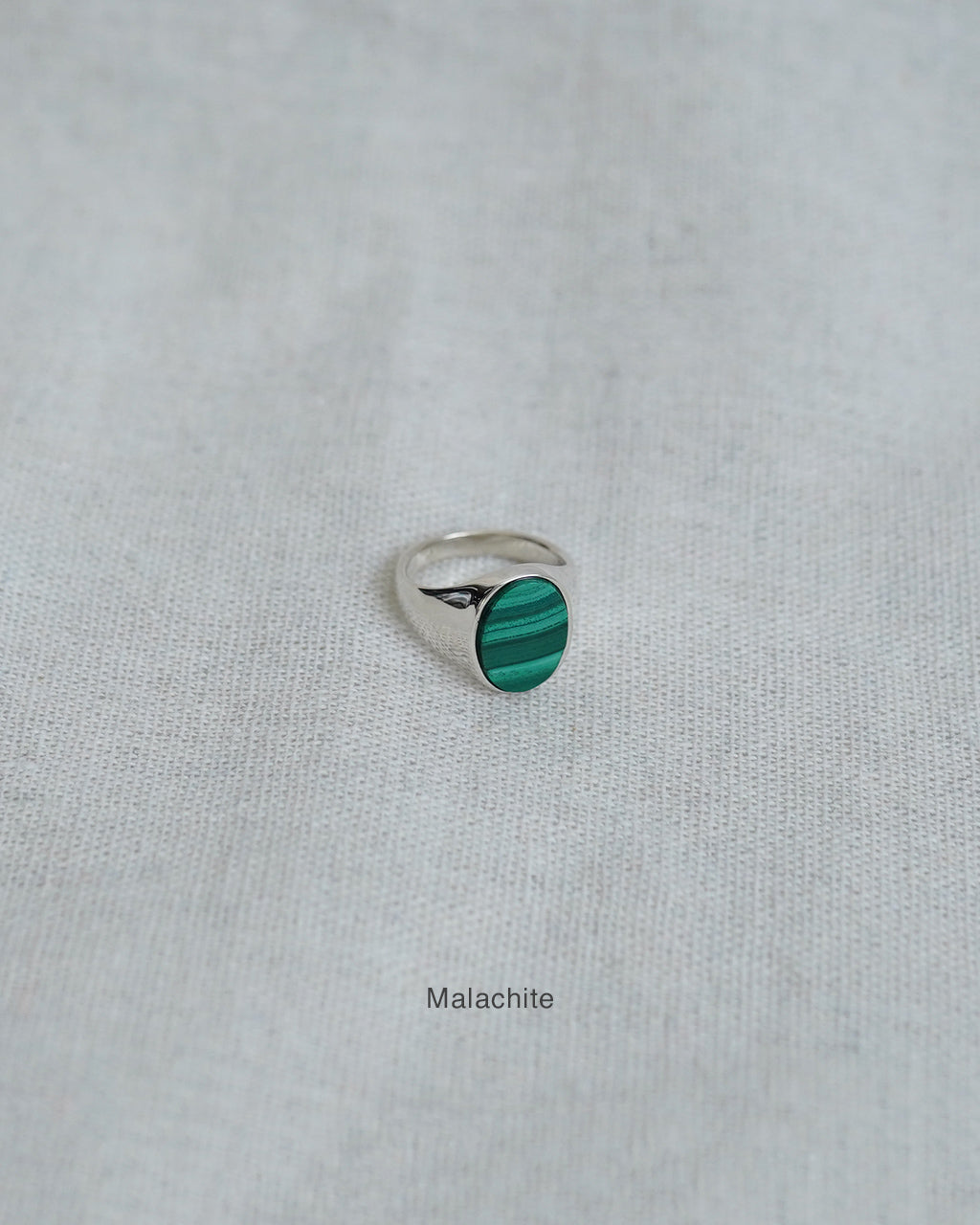 GARDEN OF EDEN Oval signet ring(L)