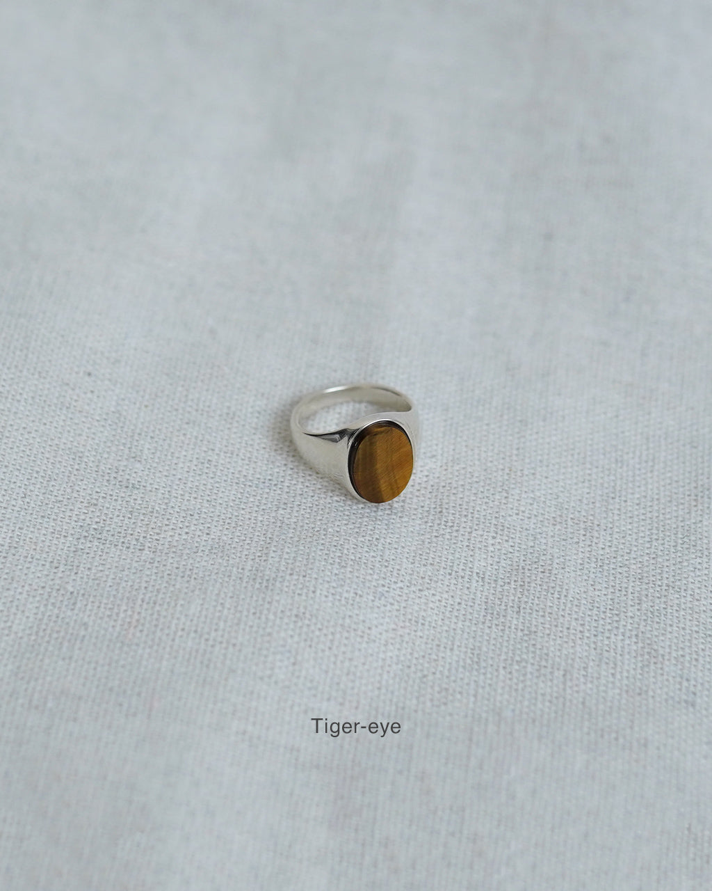 GARDEN OF EDEN Oval signet ring(L)