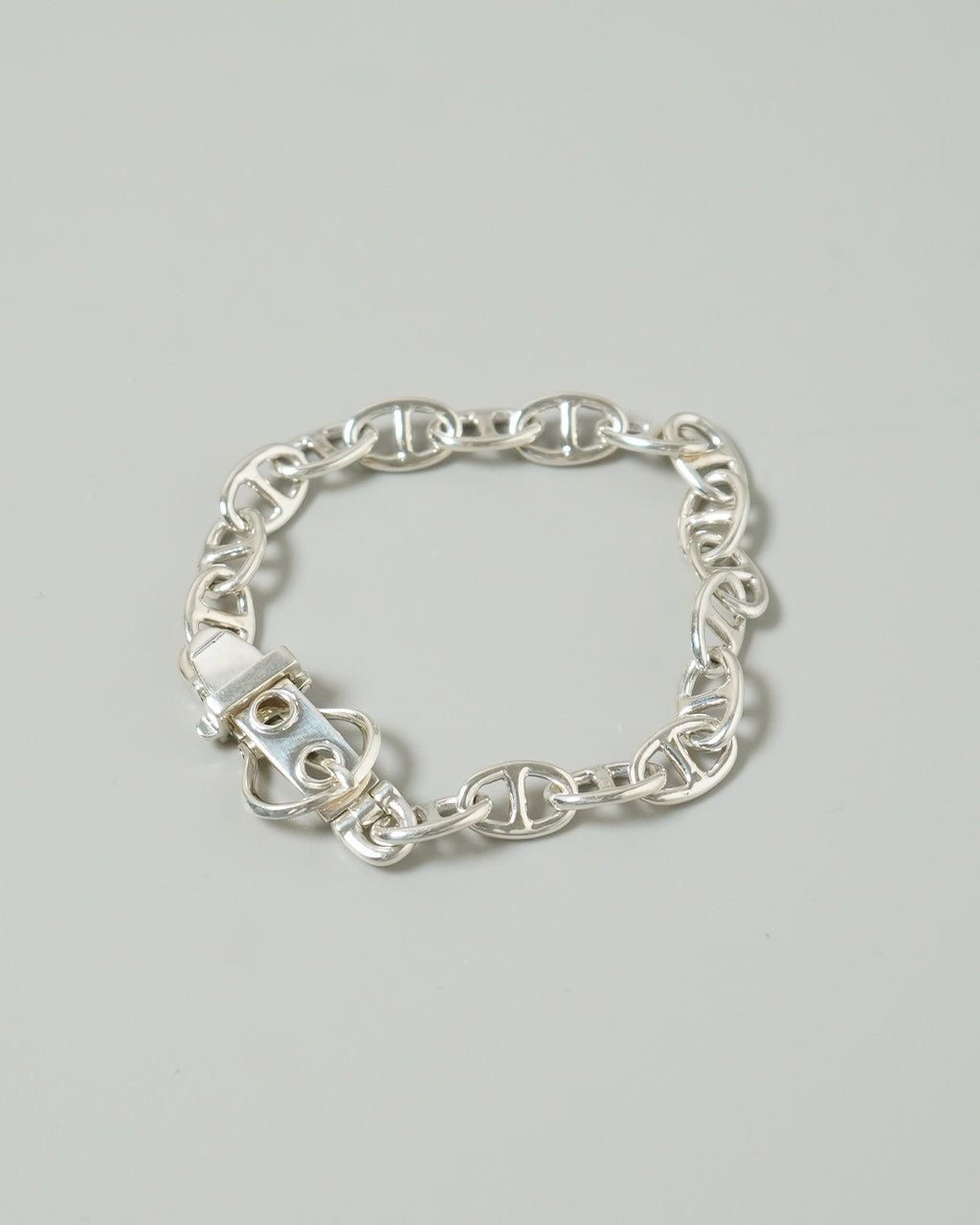 アンカー チェーン ホース シュー バックル ブレスレット ANCHOR CHAIN HORSE SHOE BUCKLE BRACELET メンズ シルバー925 24AW054