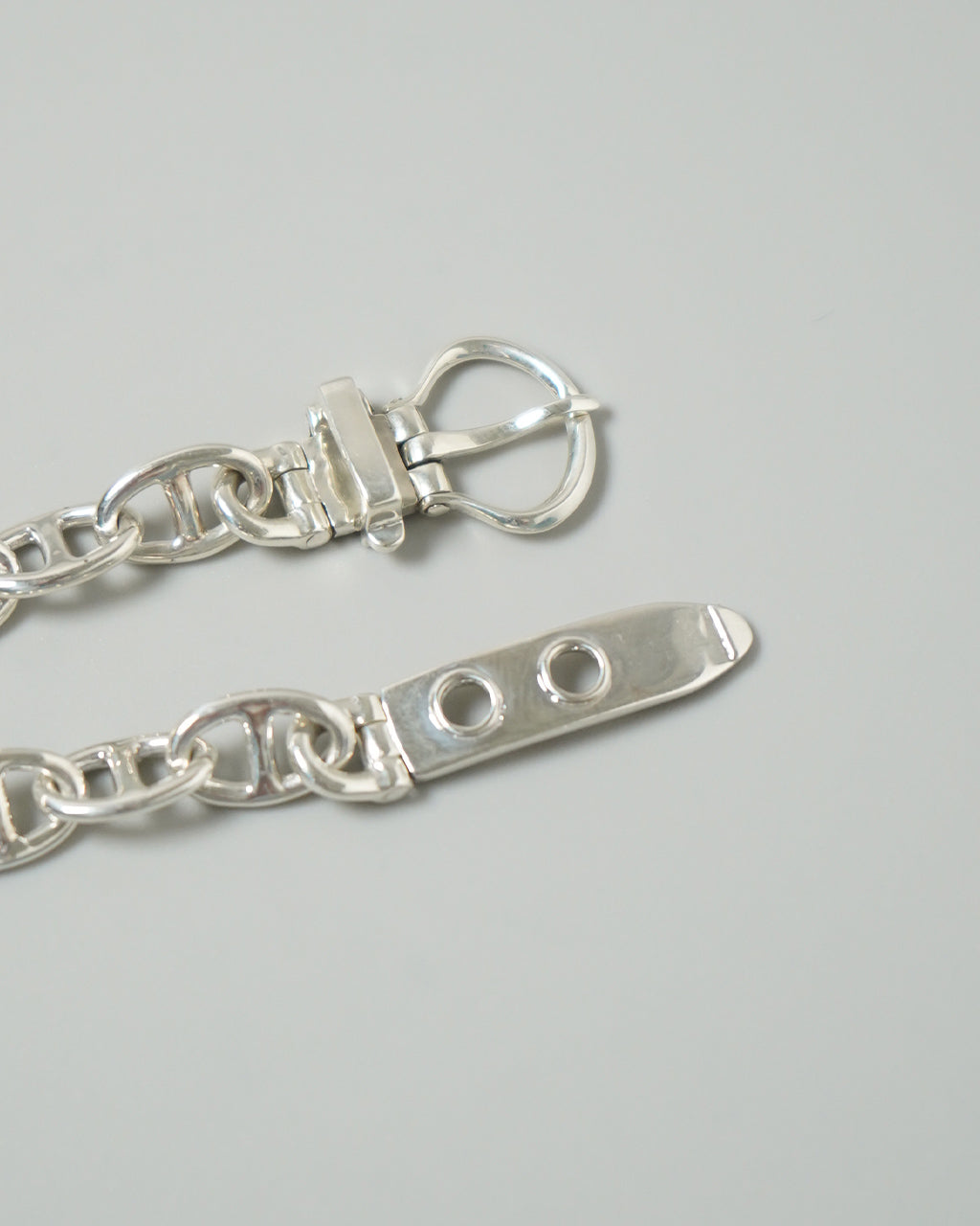 アンカー チェーン ホース シュー バックル ブレスレット ANCHOR CHAIN HORSE SHOE BUCKLE BRACELET メンズ シルバー925 24AW054