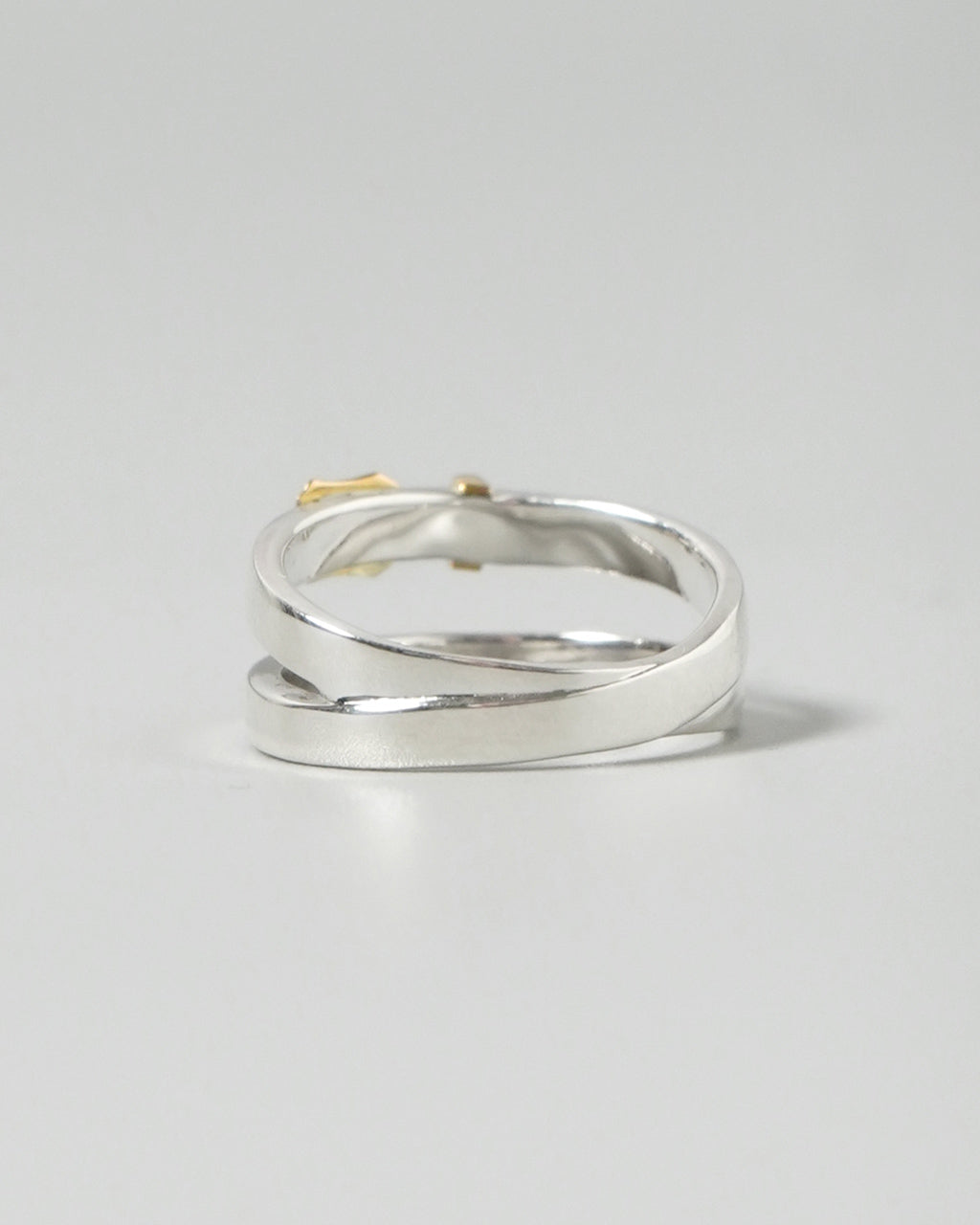 ヴィクトリアン バックル ダブル リング SV&18K VICTORIAN BUCKLE DOUBLE RING シルバー925 ゴールド 指輪 24AW069