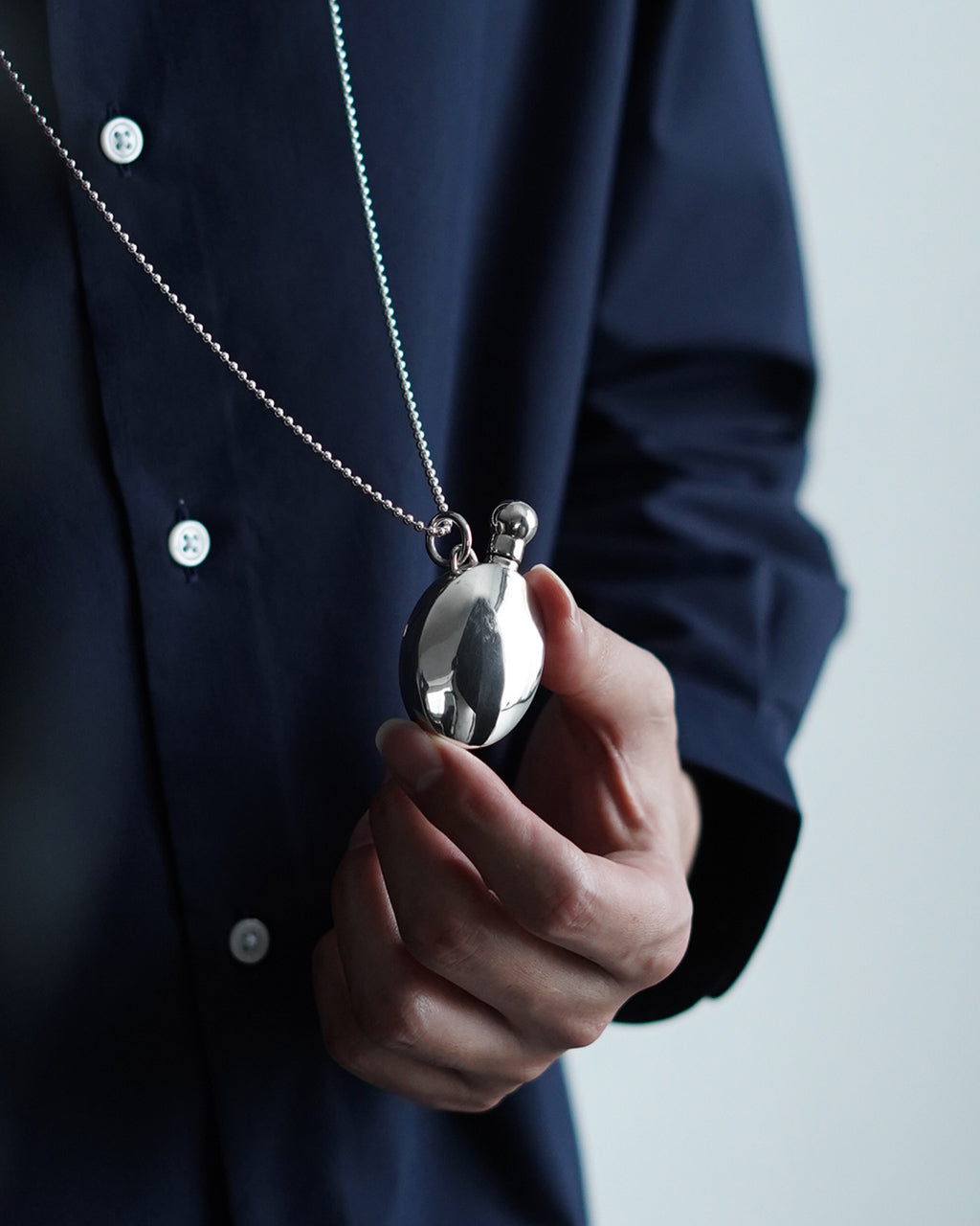 パフューム ボトル ネックレス PERFUME BOTTLE NECKLACE シルバー925 香水ボトル 24SS044