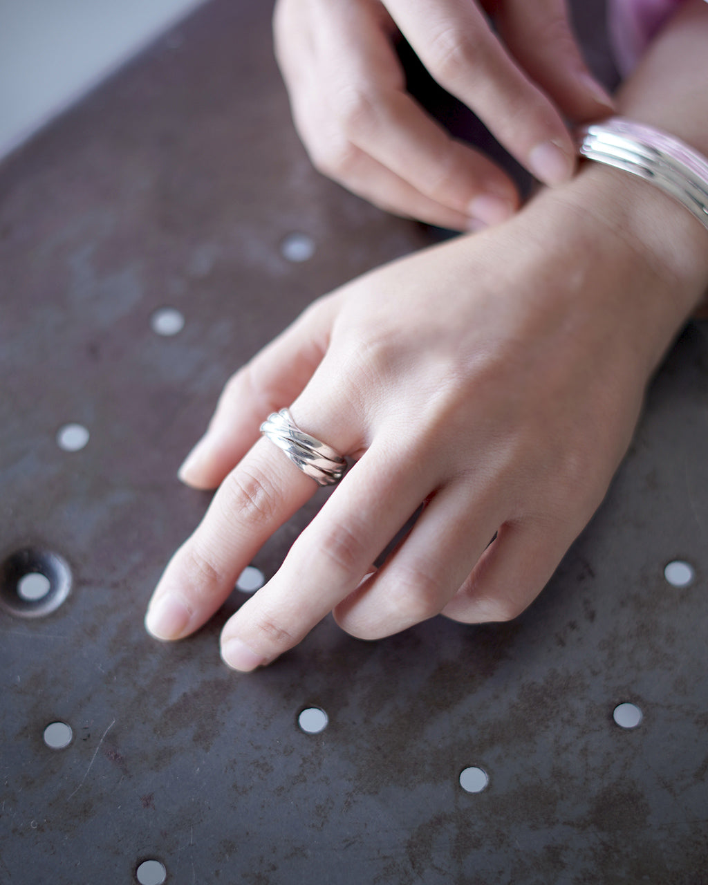QUINTUPLET RING 5連 リング 指輪 シルバー925 アクセサリー 銀 24SS055