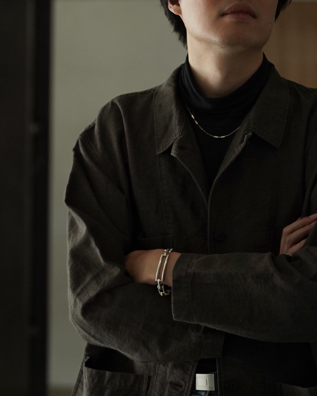 9K PC chain necklace 24SS095