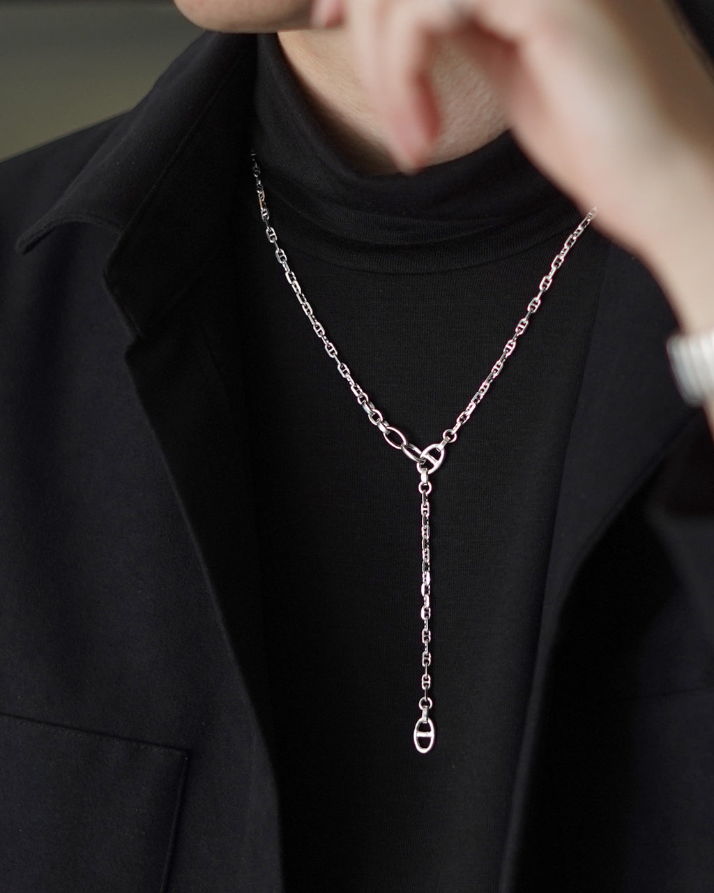 |point × 10|ANCHOR CHAIN NECKLACE / SEAMLESS CLASP 25SS0009