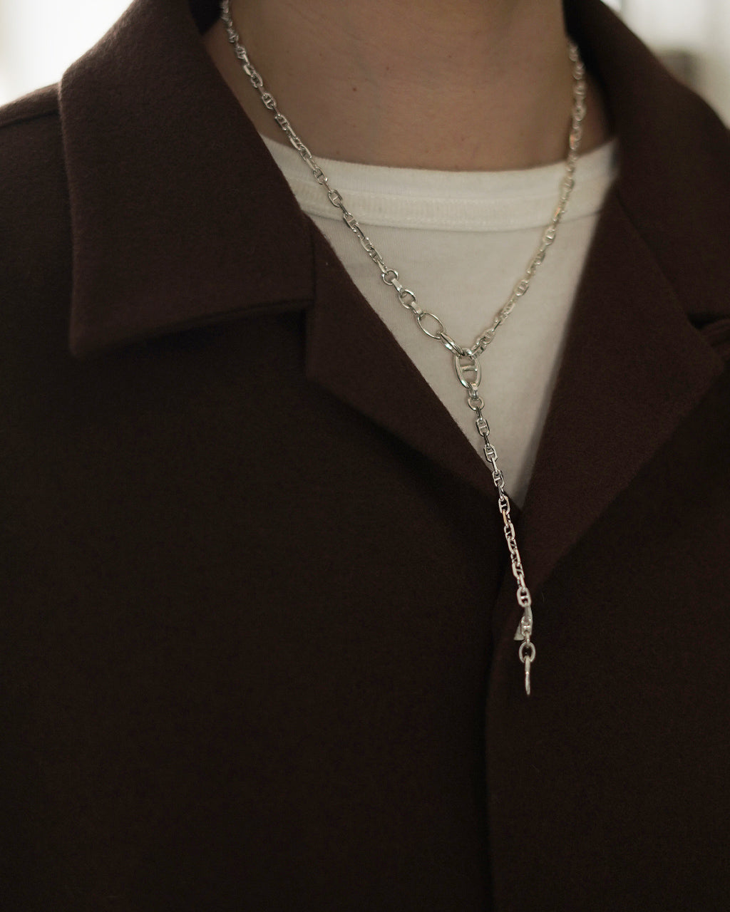 |point × 10|ANCHOR CHAIN NECKLACE / SEAMLESS CLASP 25SS0009