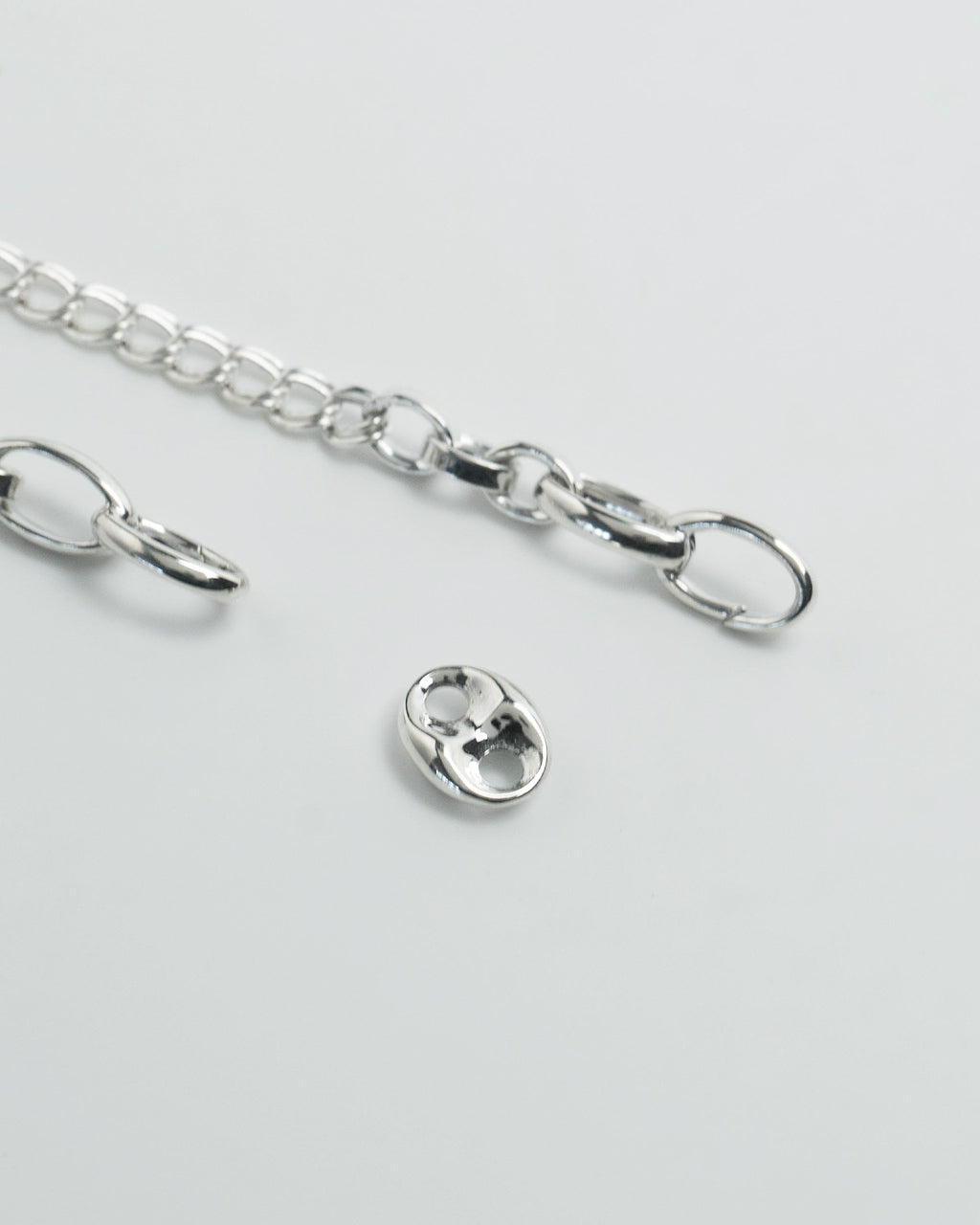 Garden of Eden 가든 오브 에덴 더블 커브 체인 팔찌 Double curb chain bracelet 실버 925 25SS028【쿠폰 대상외】【무료우송】