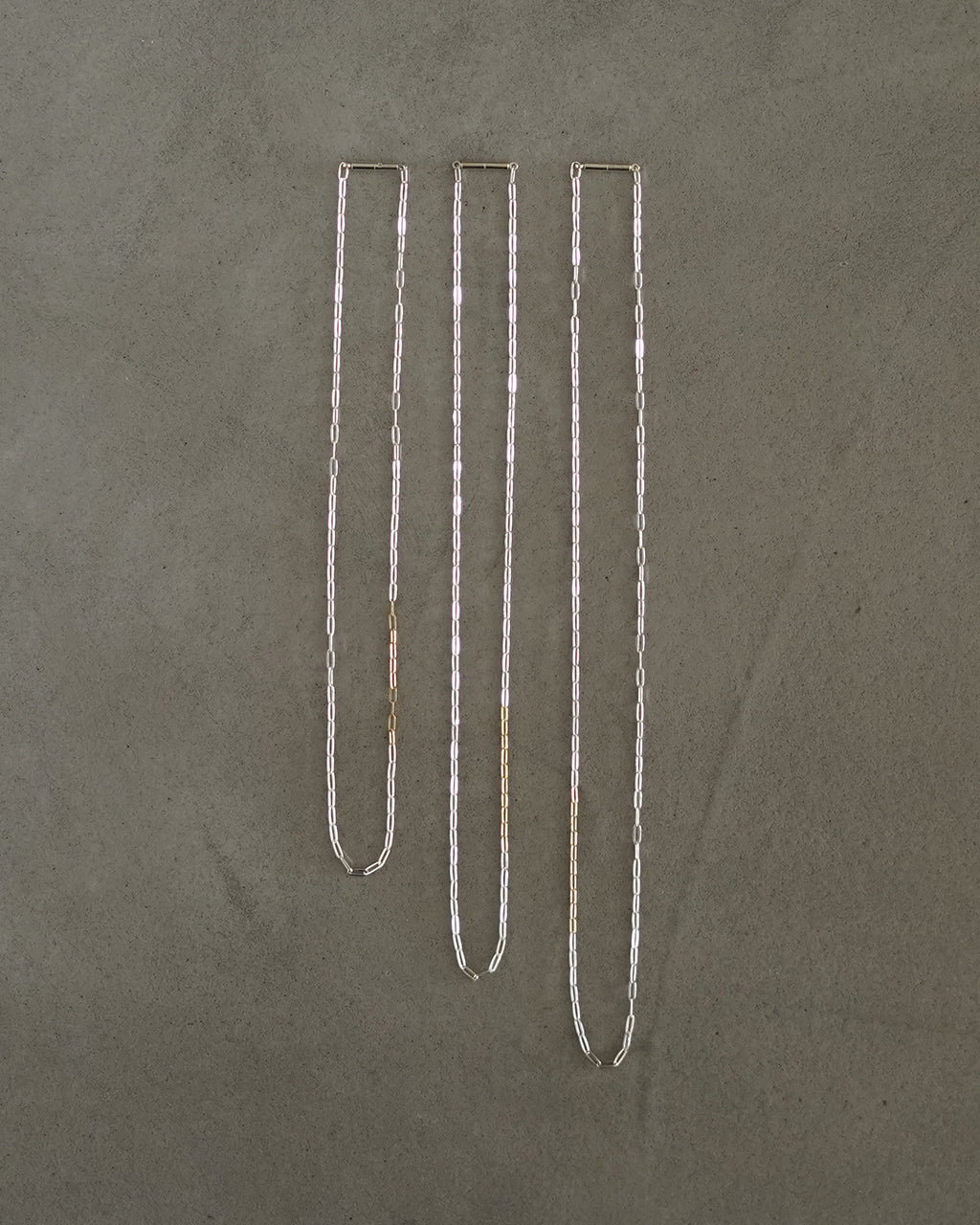 |point × 10|9K & SILVER PC chain necklace 25SS058