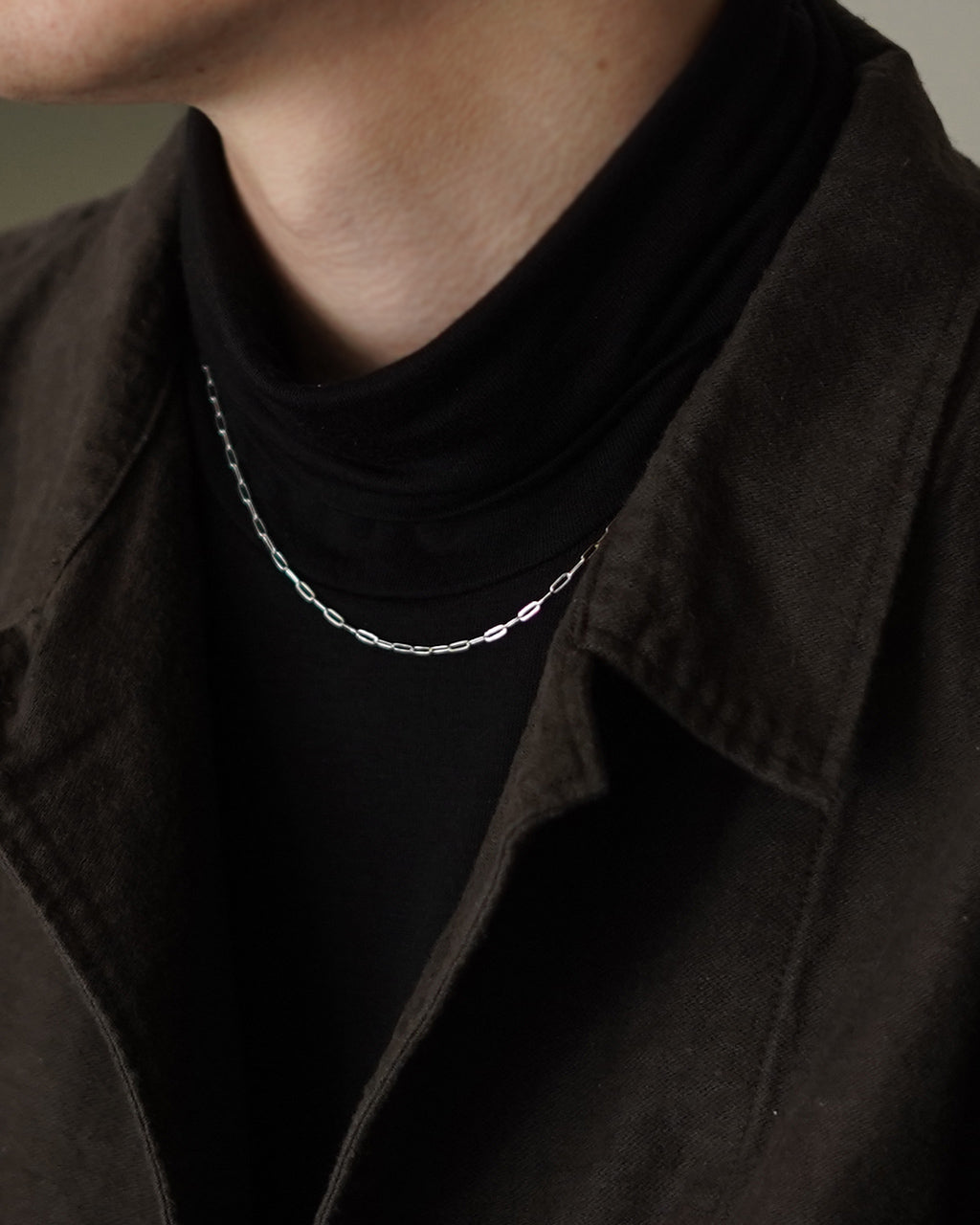 |point × 10|9K & SILVER PC chain necklace 25SS058