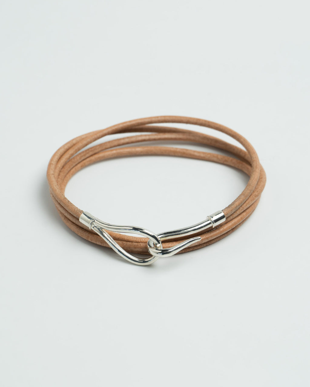 レザー コード フック ブレスレット LEATHER CORD FOOK BRACELET シルバー925 24SS106 24SS107