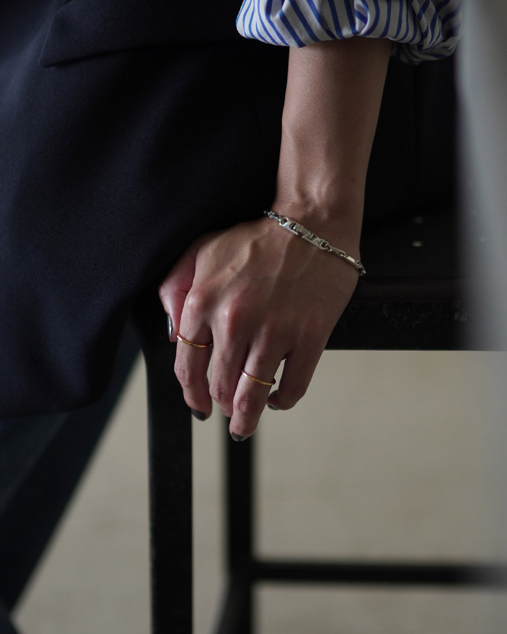 Garden of eden 9K minimal ring (1.5mm) 25SS83