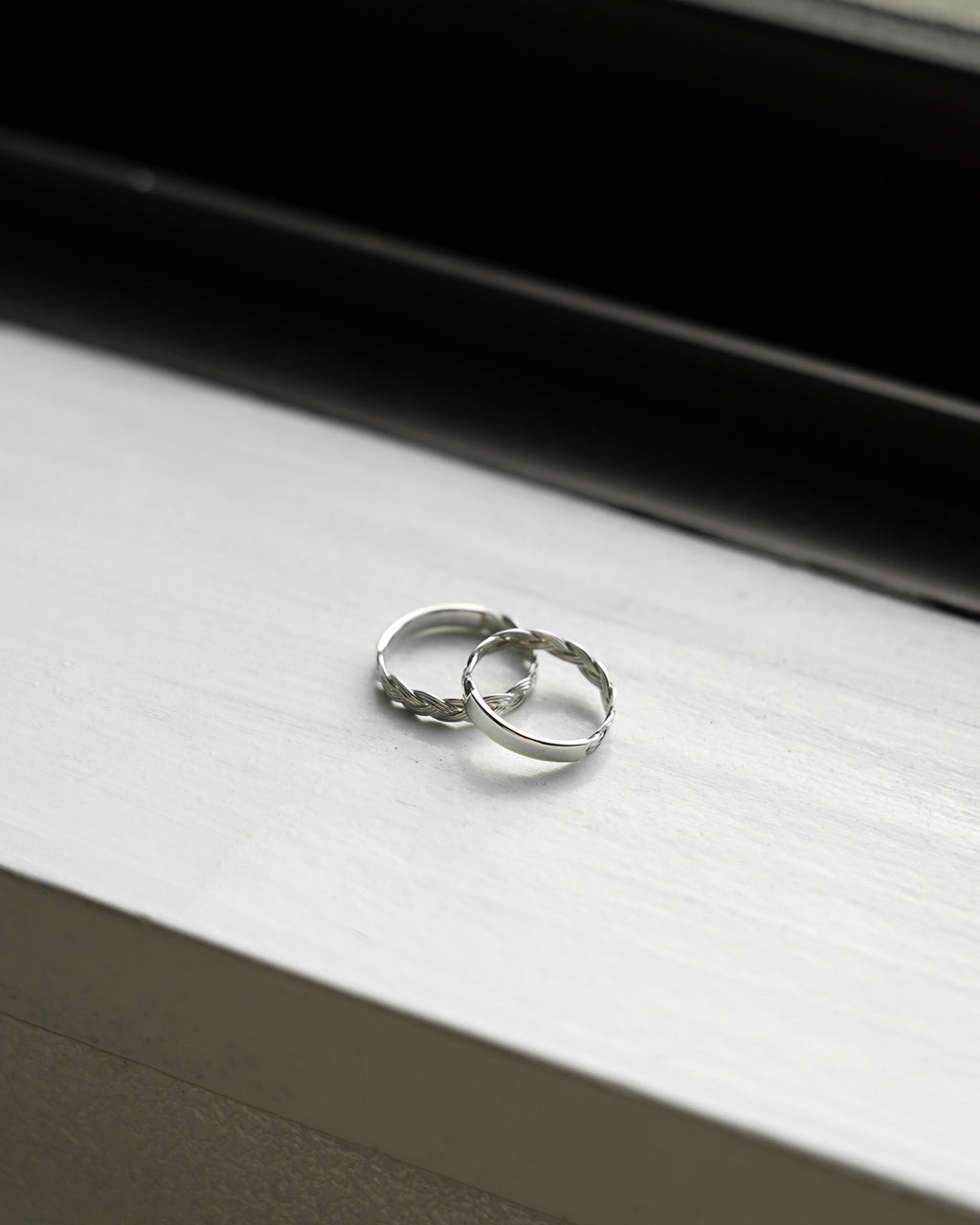 BRAID ID RING (3mm) ED25AW-026