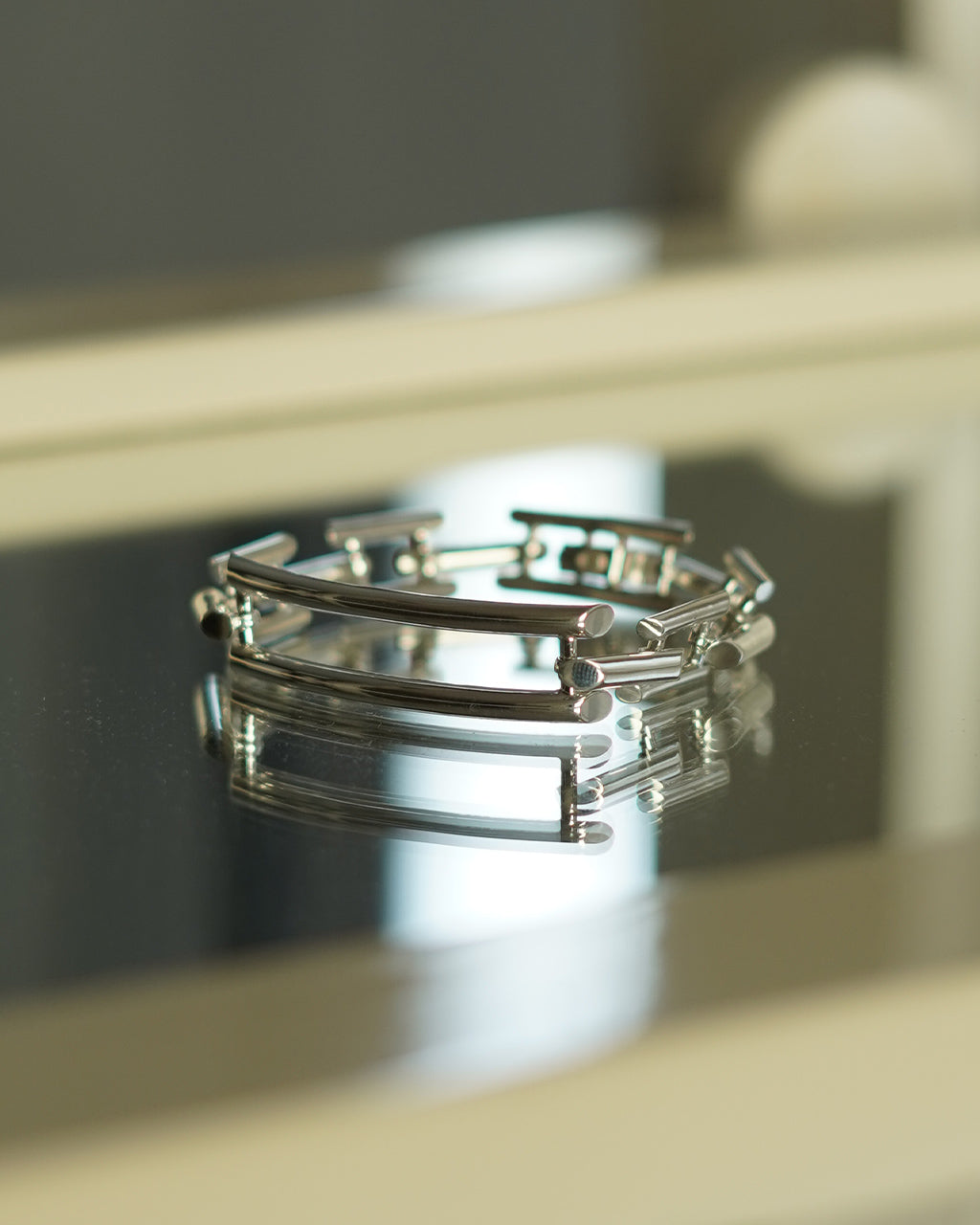 SQUARE LINK BRACELET ED25AW-041