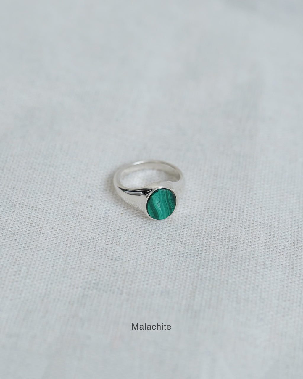 GARDEN OF EDEN Oval signet ring(M)