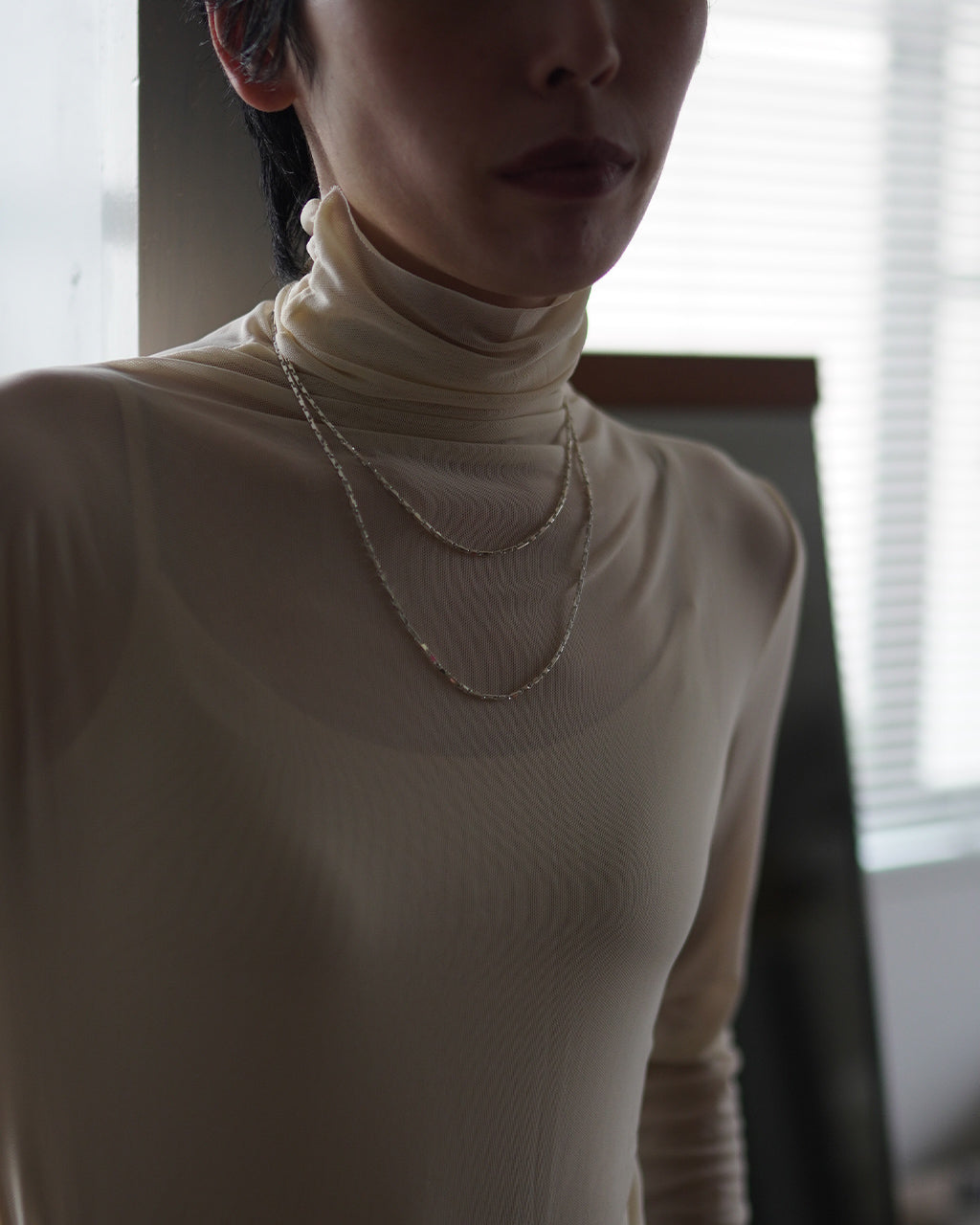 HES CHAIN NECKLACE 50cm ED25AW-001