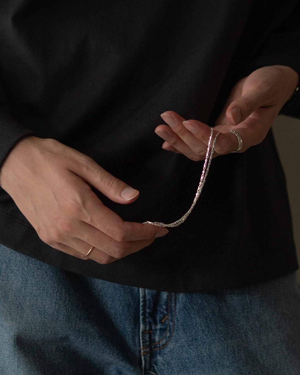 HES CHAIN NECKLACE 50cm ED25AW-001