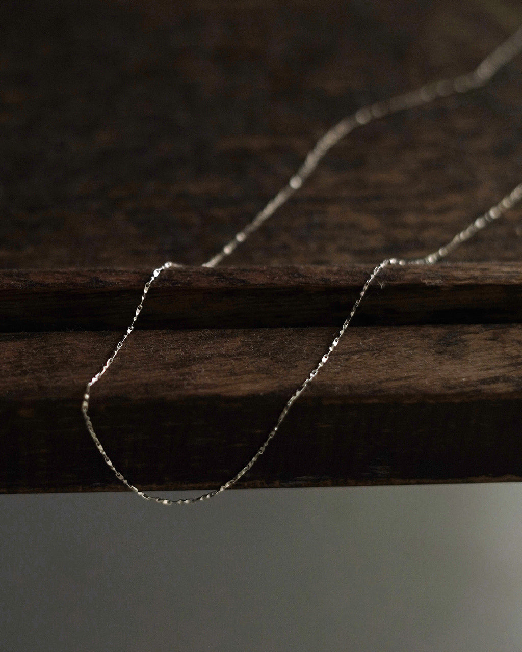 ING TWIST CHAIN NECKLACE 40cm 50cm ED25AW014