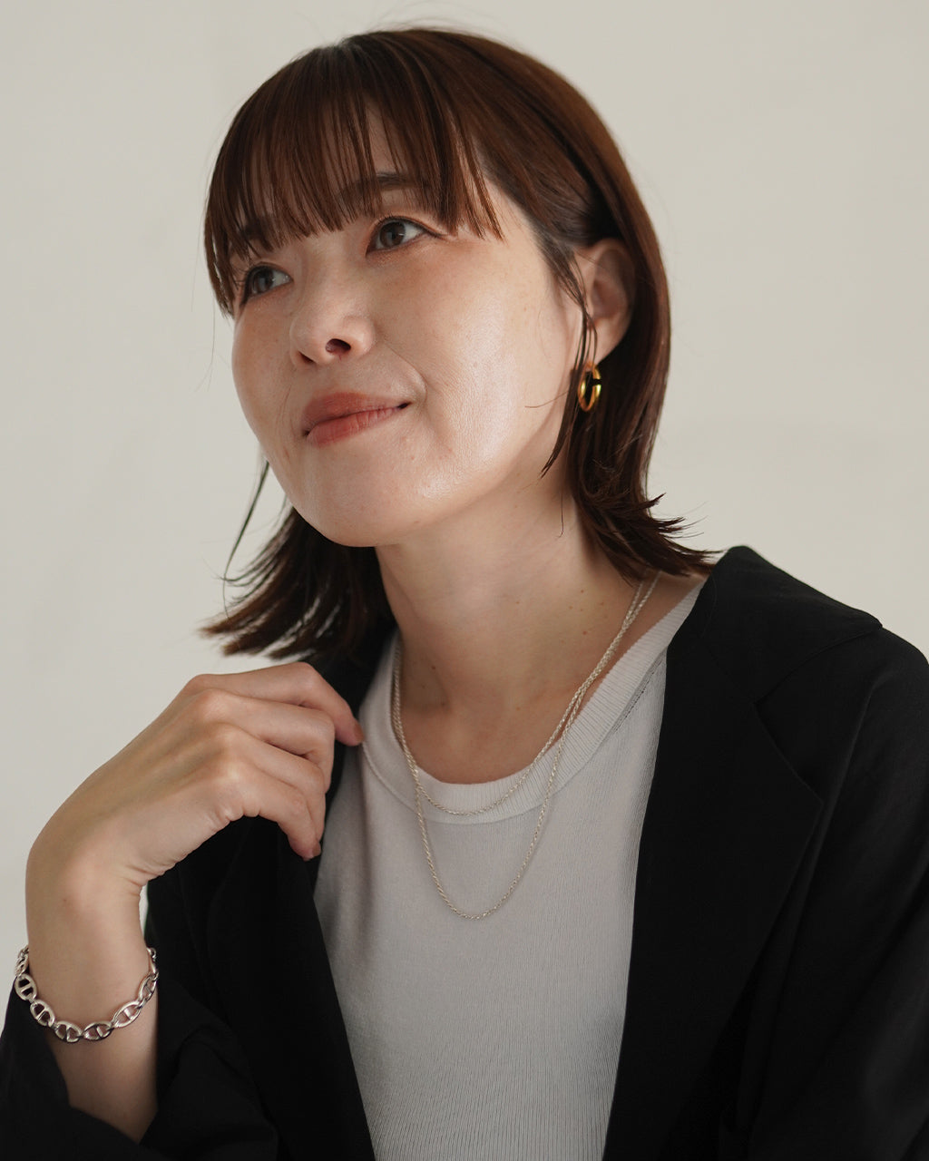 | point×10 | ROPE CHAIN NECKLACE 40cm ED25AW-015