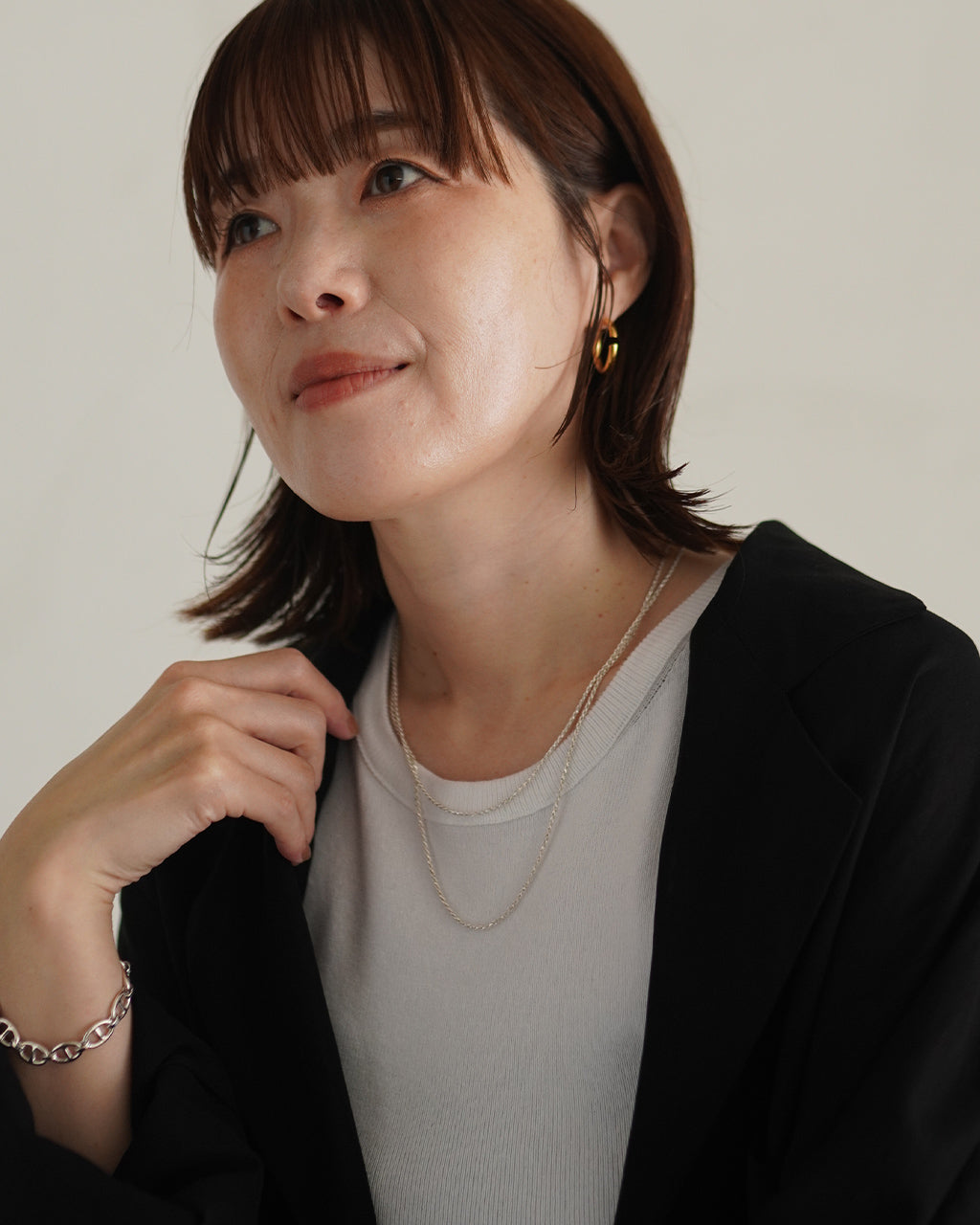 | point×10 | ROPE CHAIN NECKLACE 50cm ED25AW-015