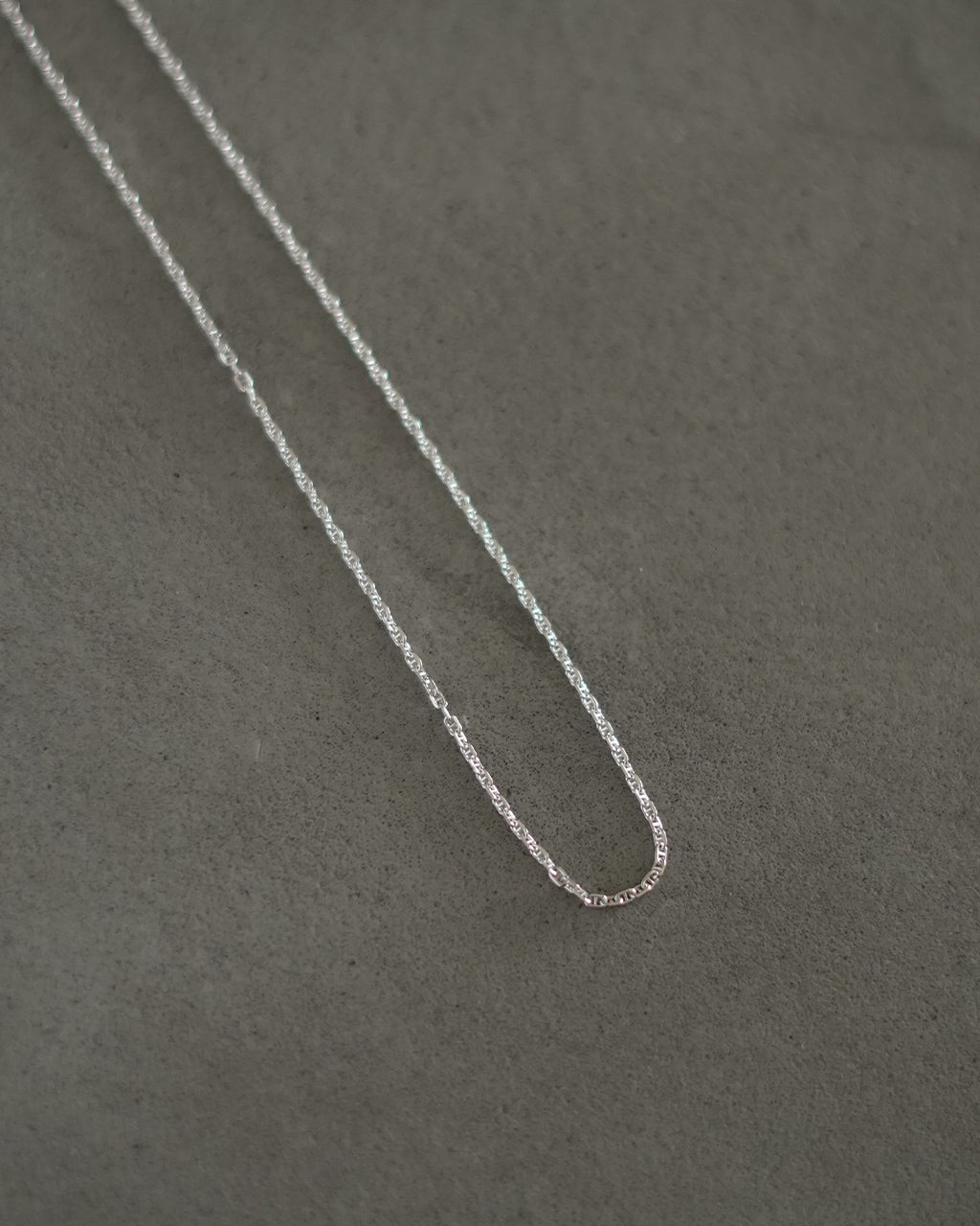 ANCHOR CHAIN NECKLACE (wide 1.6mm)40cm ED26SS-001