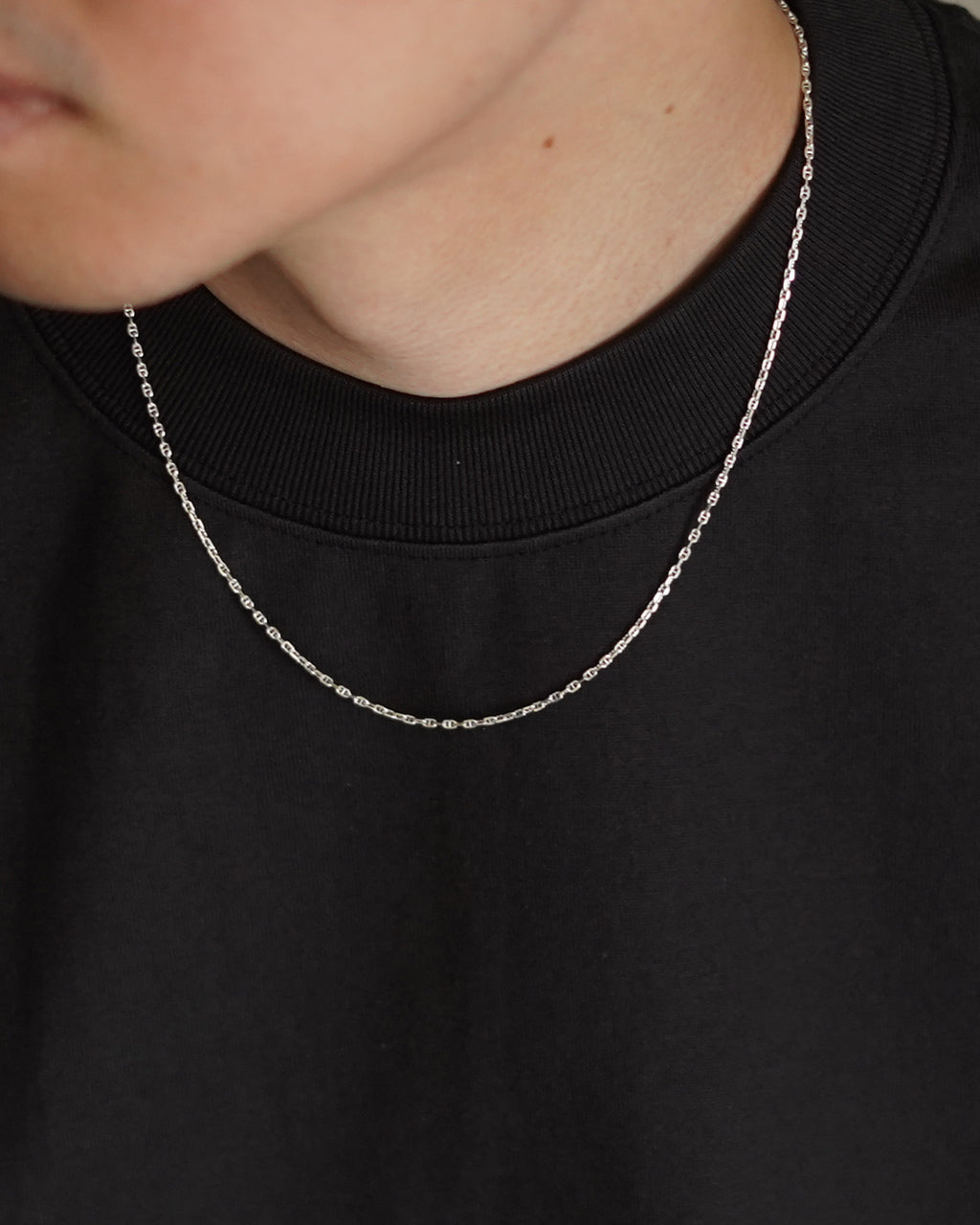 ANCHOR CHAIN NECKLACE (wide 1.6mm)40cm ED26SS-001