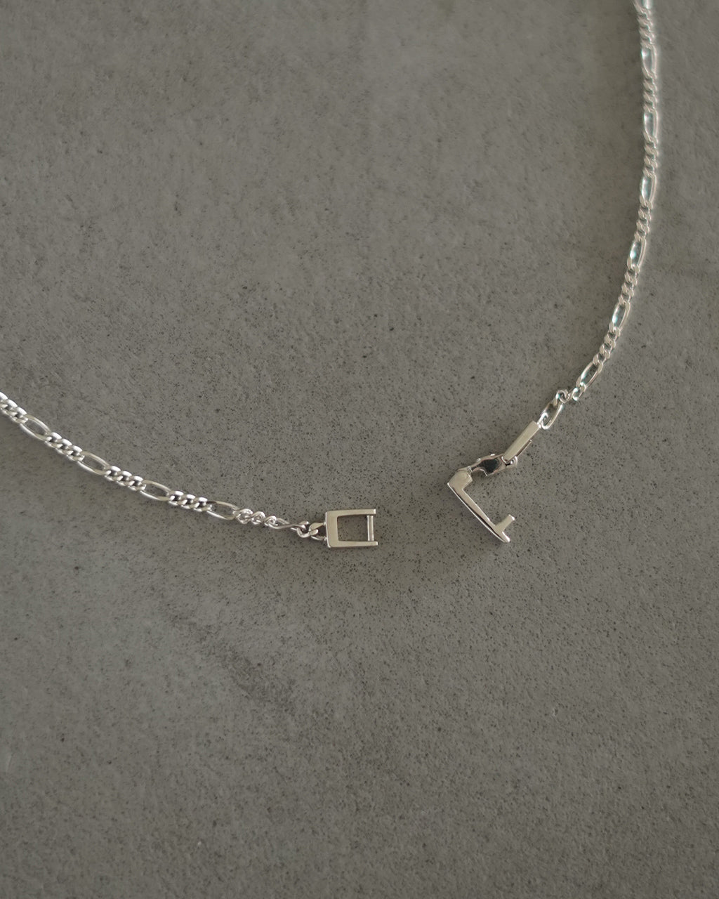 |point × 10|FIGARO CHAIN NECKLACE / 1 LONG 3 SHORT (wide:2.5mm) ED26SS-029