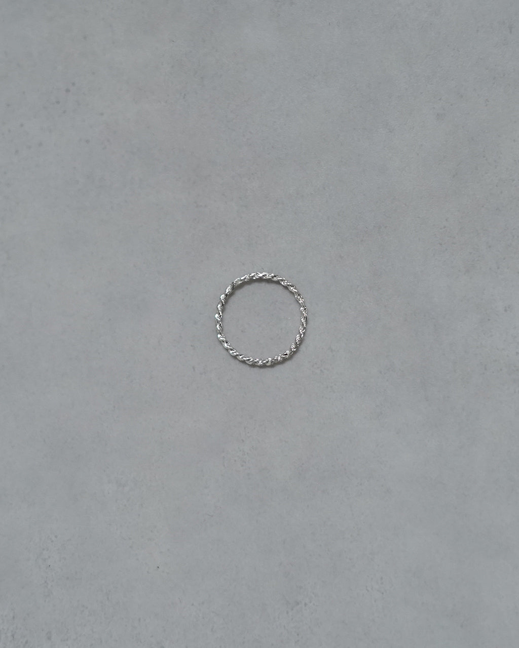 ROPE CHAIN RING (wide:1.6mm) ED26SS-049