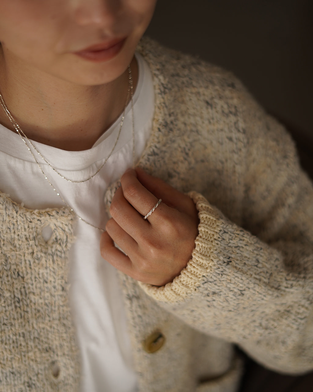 ROPE CHAIN RING (wide:1.6mm) ED26SS-049