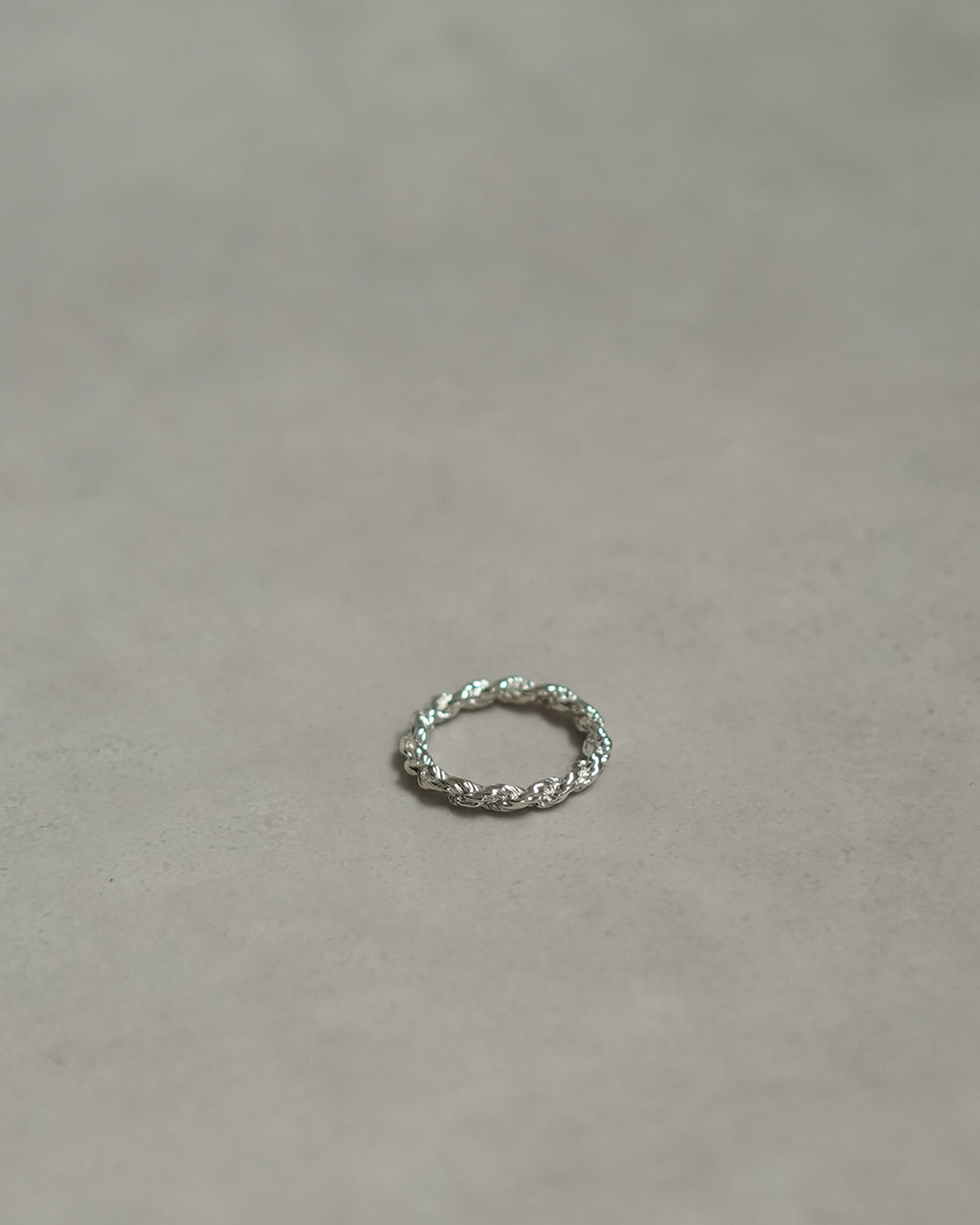 ROPE CHAIN RING (3.2mm) ED26SS-051