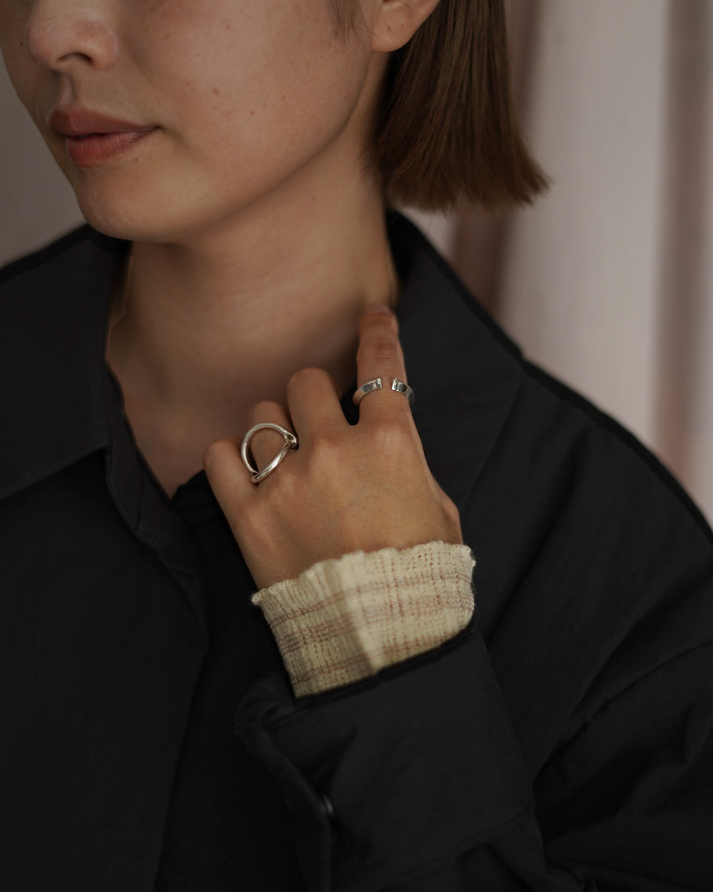 |point × 10|TRIANGLE BREAK RING ED26SS-095