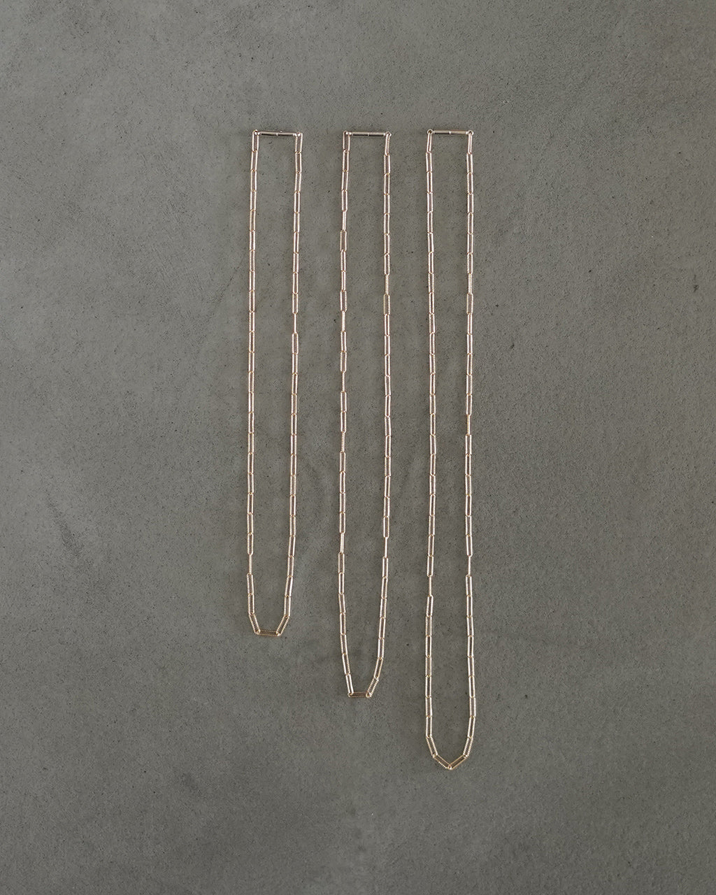 9K CUTTING PC CHAIN NECKLACE (S)2.3mm ED26SS-113