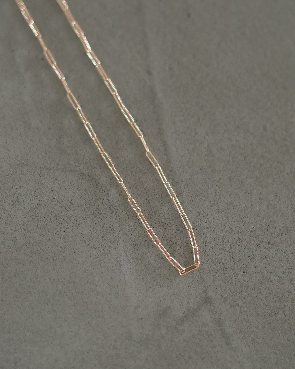 |point × 10|9K CUTTING PC CHAIN NECKLACE (S)2.3mm ED26SS-113