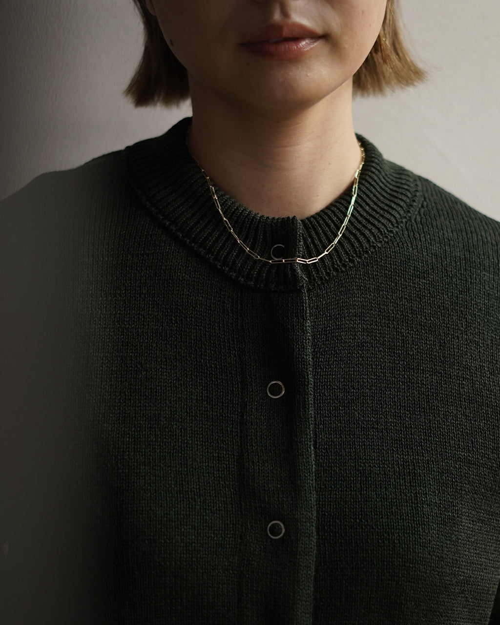 |point × 10|9K CUTTING PC CHAIN NECKLACE (S)2.3mm ED26SS-113