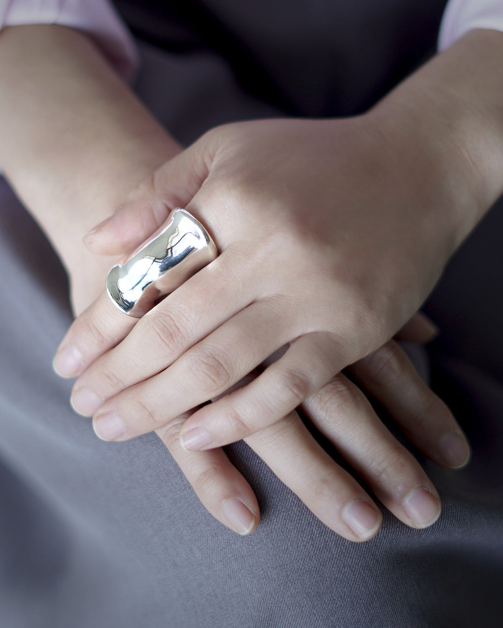 ショパン ライト フィンガー アーマー リング CHOPIN RIGHT FINGER ARMOR RING シルバー925 指輪 アクセサリー ED-VG18-AR01