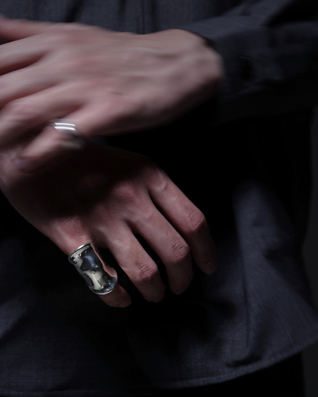 ショパン ライト フィンガー アーマー リング CHOPIN RIGHT FINGER ARMOR RING シルバー925 指輪 アクセサリー ED-VG18-AR01