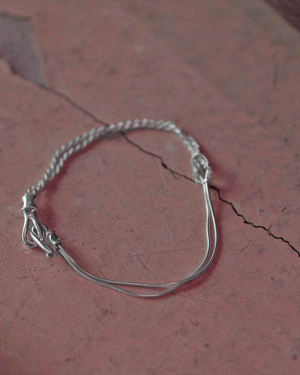 ROPE KNOT HOOK BRACELET ED26AW-098