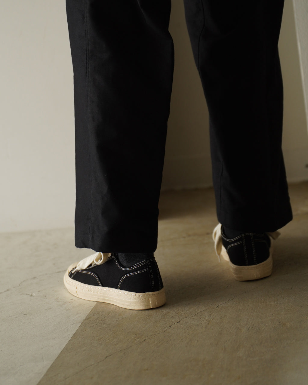 Maison MIHARAYASUHIRO × General Scale. "TRENT" Canvas Low-Top Sneakers S14FW702