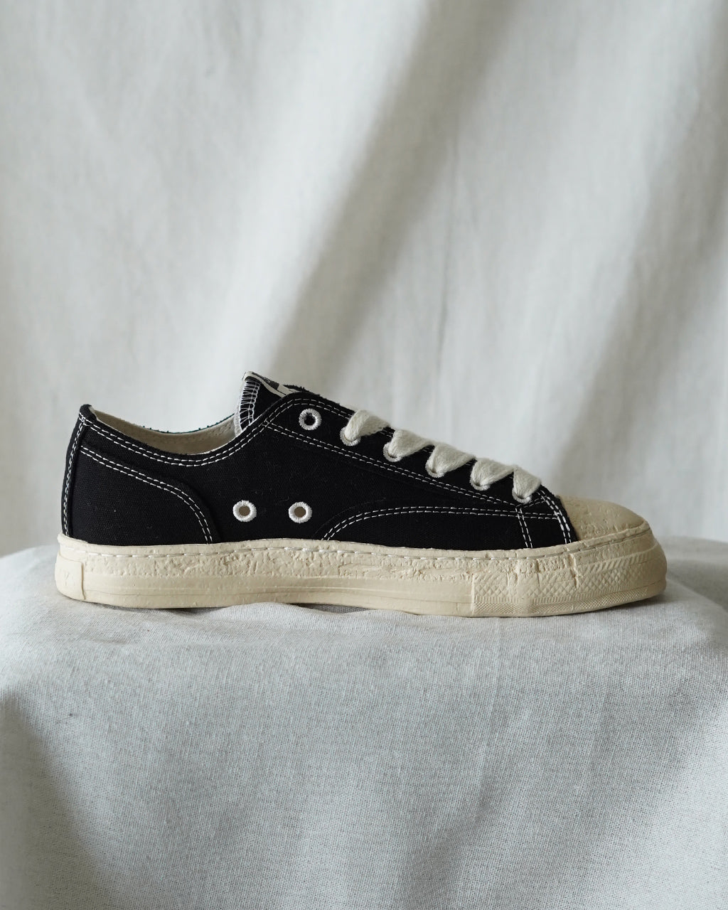 Maison MIHARAYASUHIRO × General Scale. "TRENT" Canvas Low-Top Sneakers S14FW702