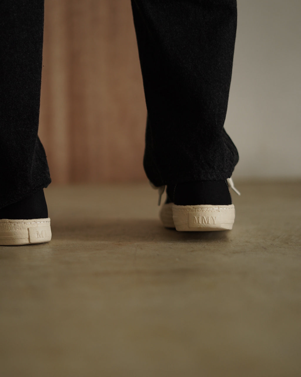 Maison MIHARAYASUHIRO General Scale. "COLORADO" Canvas Low-Top Sneakers S14FW703