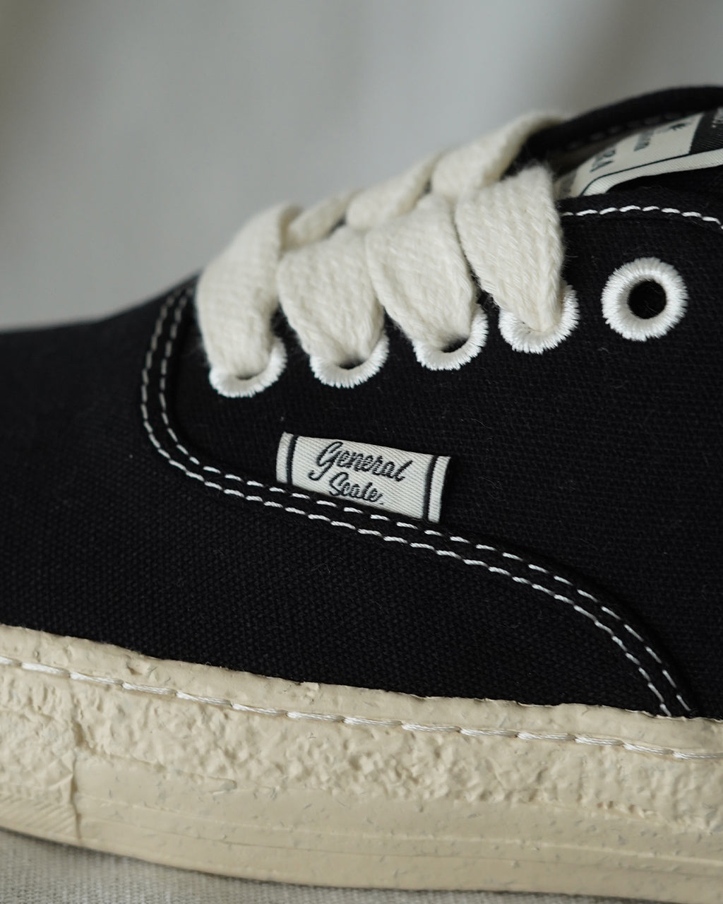 Maison MIHARAYASUHIRO General Scale. "COLORADO" Canvas Low-Top Sneakers S14FW703